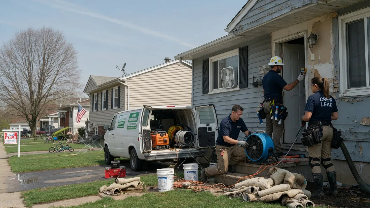 Flood Cleanup in Rodney, MI near me